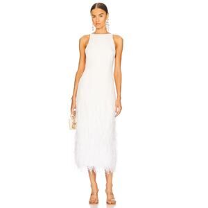 Cult Gaia Aja Gown in Off White NWT Size 2